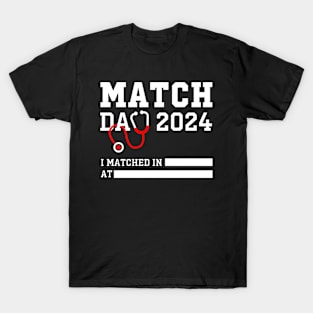 Match Day 2024 Medical Residency NRMP School Graduate Season T-Shirt